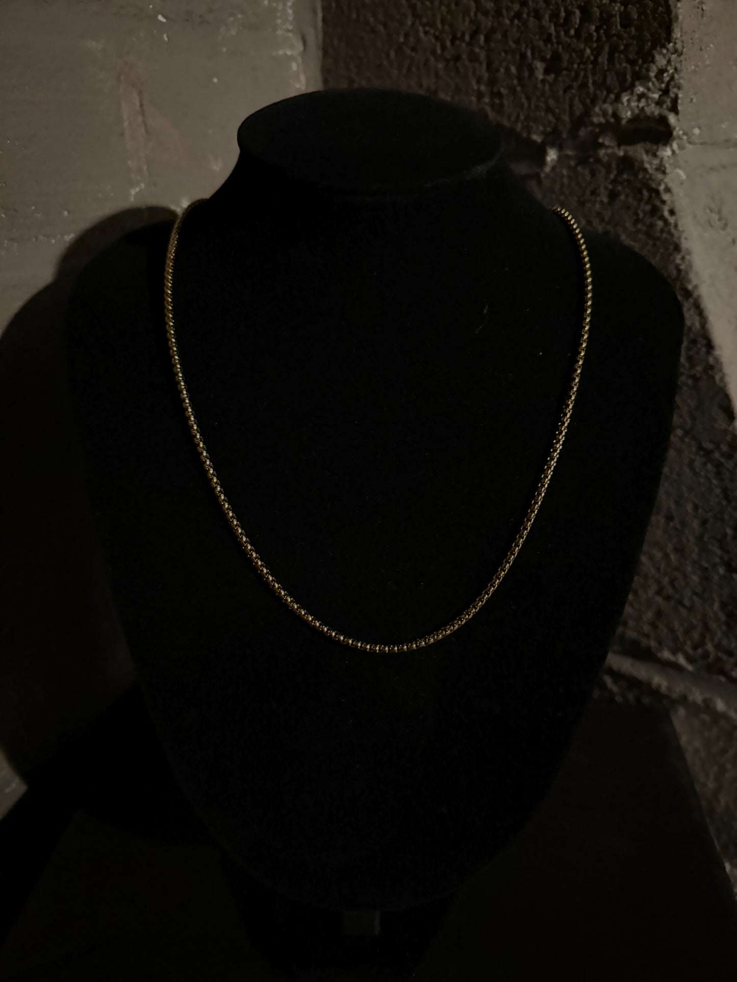 2MM Box Chain 18K