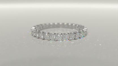 White Gold Eternity Ring 1.19ctw