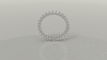 White Gold Eternity Ring 1.19ctw