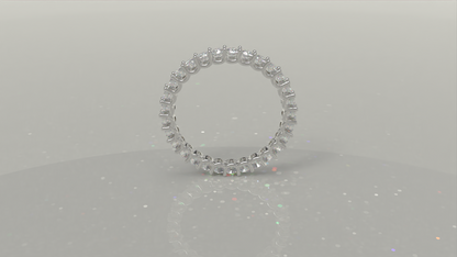 White Gold Eternity Ring 1.19ctw