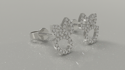 Triple Drop Stud Earring 0.39ctw