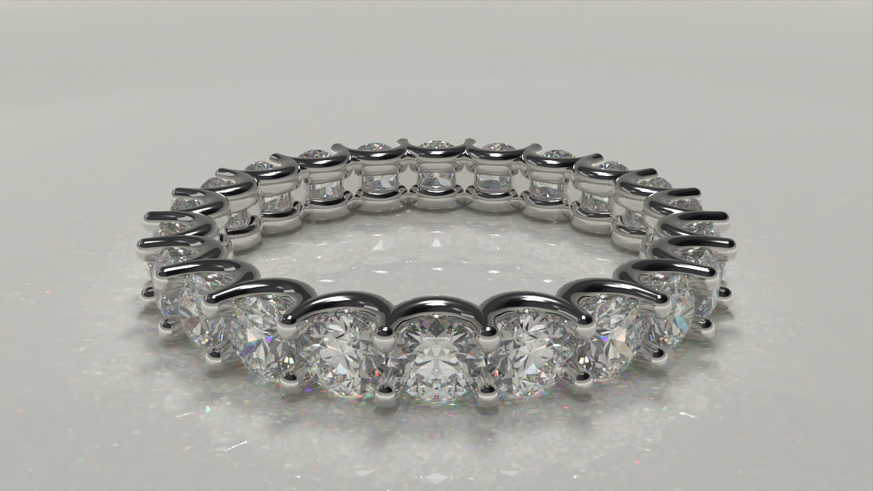 Eternity Ring 3.62ctw